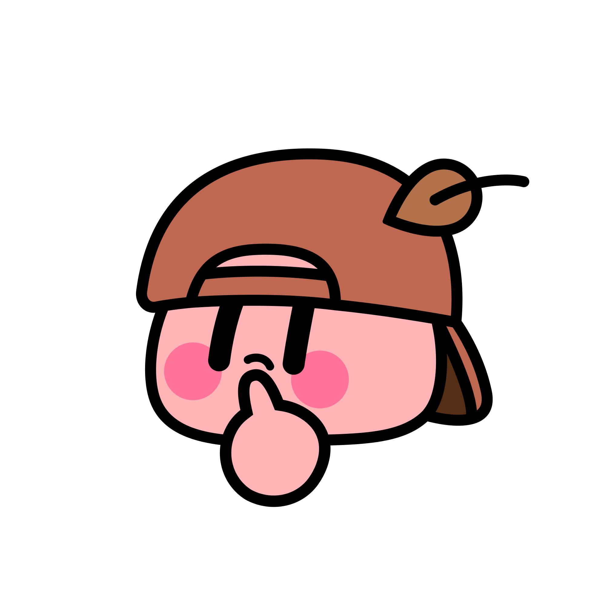 Cheers UP Emoji-挖鼻孔-34
